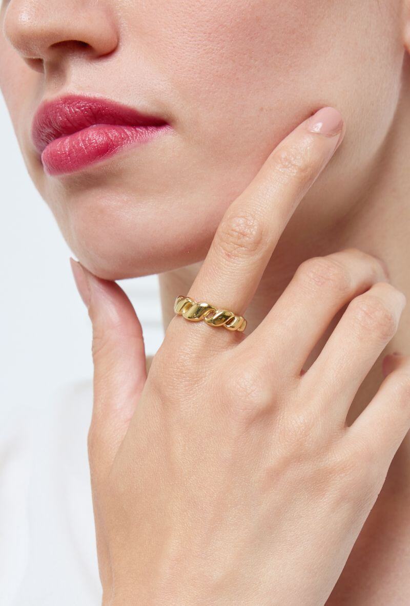 Mayorista Rouge Bonbons - ANILLO AJUSTABLE DE ACERO INOXIDABLE