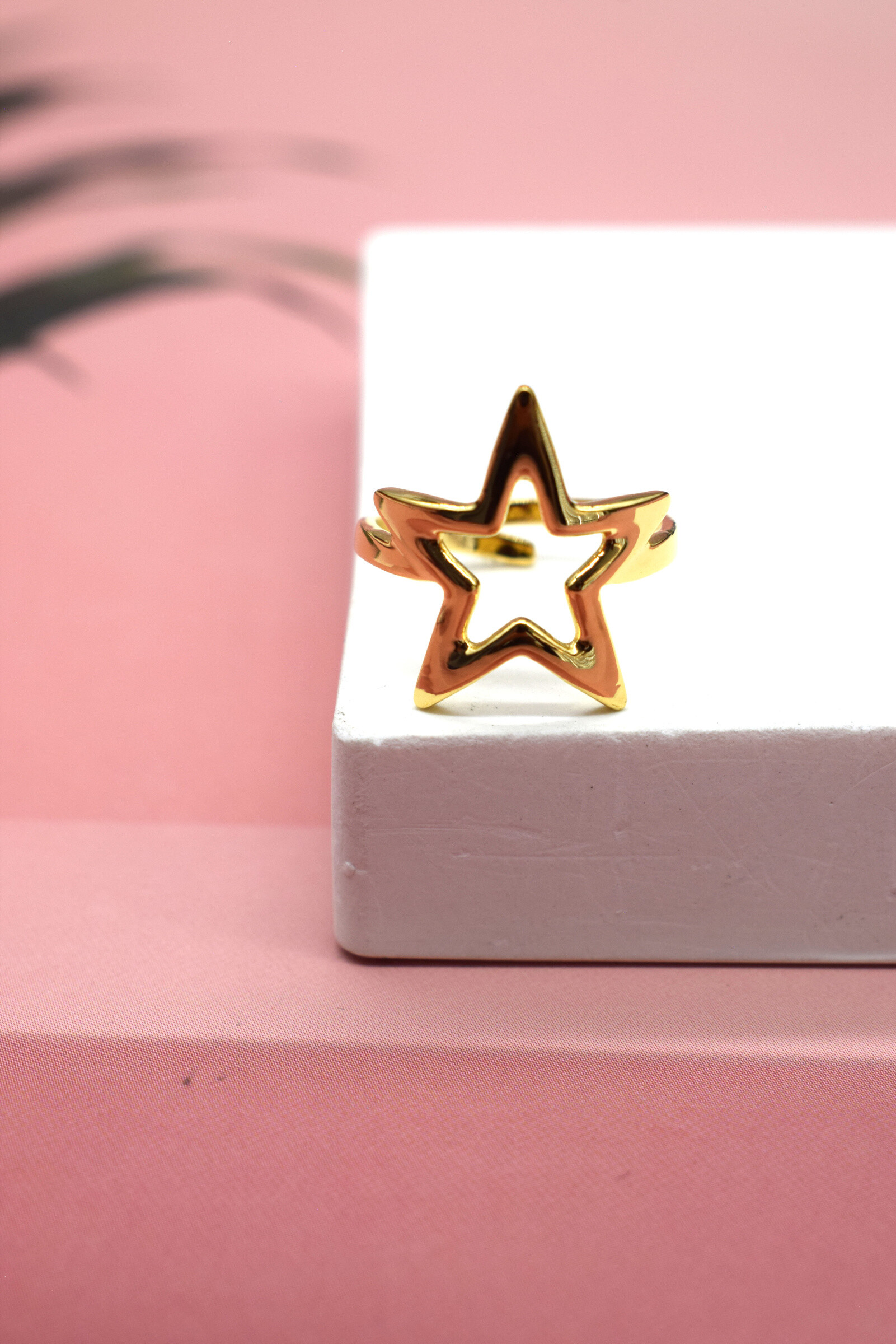 Wholesaler Rouge Bonbons - Adjustable Stainless Steel Ring
