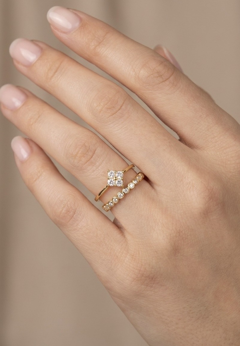 Mayorista Rouge Bonbons - ANILLO AJUSTABLE DE ACERO INOXIDABLE