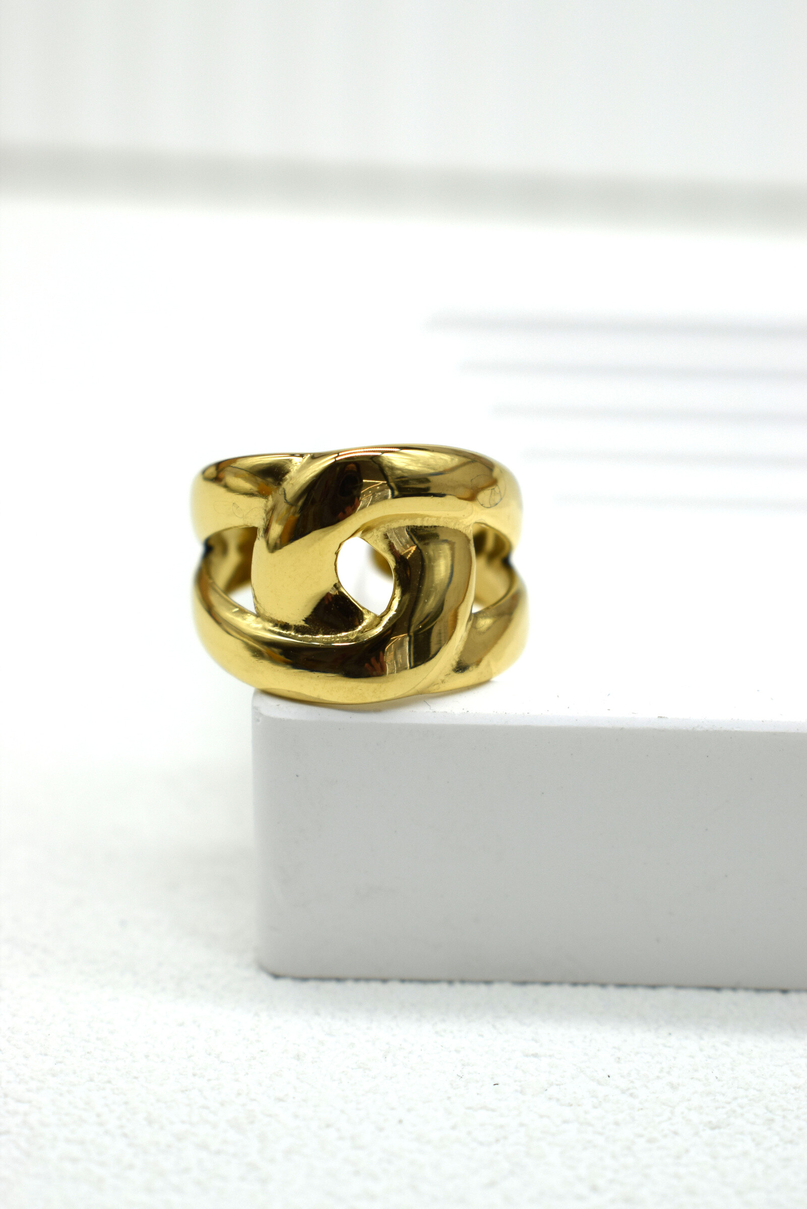 Wholesaler Rouge Bonbons - Stainless steel bouble steel ring