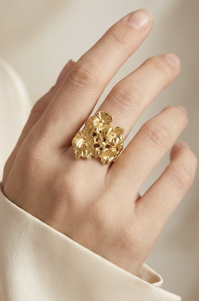 Mayorista Rouge Bonbons - ANILLO AJUSTABLE DE ACERO INOXIDABLE