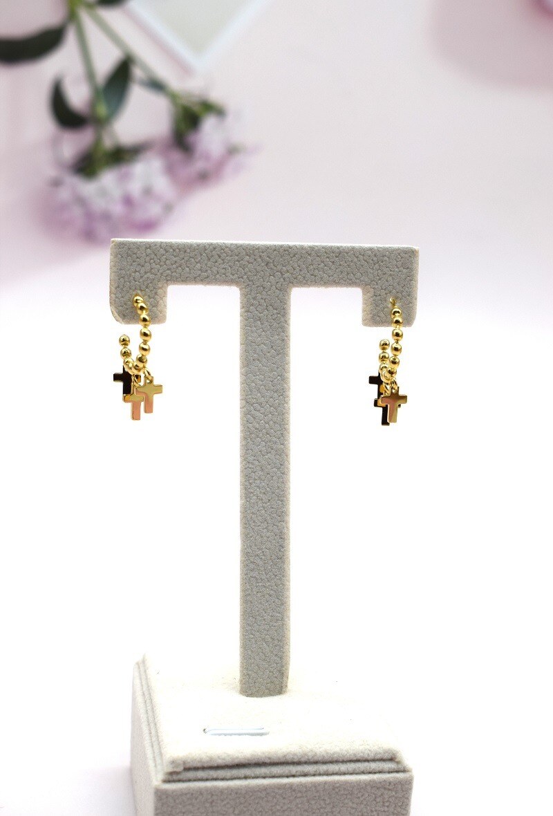 Grossiste Rouge Bonbons - BOUCLE D'OREILLE EN ACIER