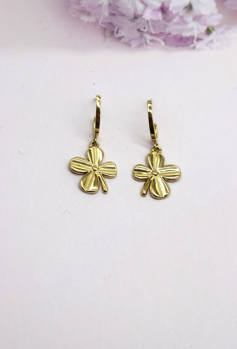 Grossiste Rouge Bonbons - BOUCLE D'OREILLE EN ACIER