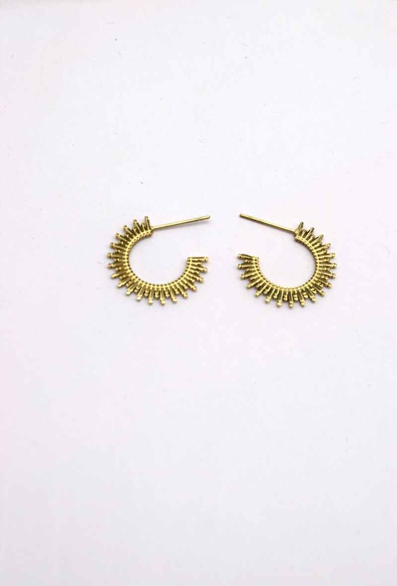 Grossiste Rouge Bonbons - BOUCLE D'OREILLE EN ACIER