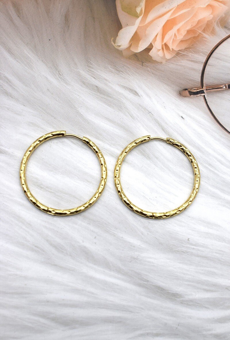 Grossiste Rouge Bonbons - BOUCLE D'OREILLE EN ACIER