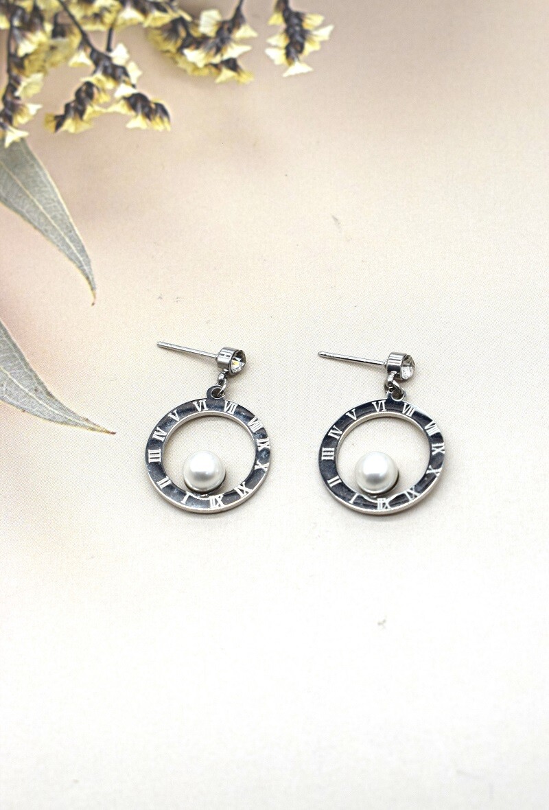 Grossiste Rouge Bonbons - BOUCLE D'OREILLE EN ACIER