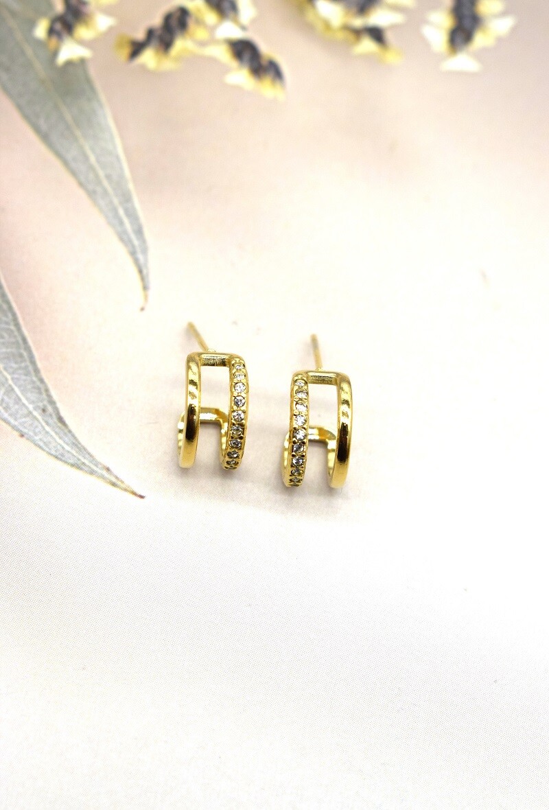 Grossiste Rouge Bonbons - BOUCLE D'OREILLE EN ACIER