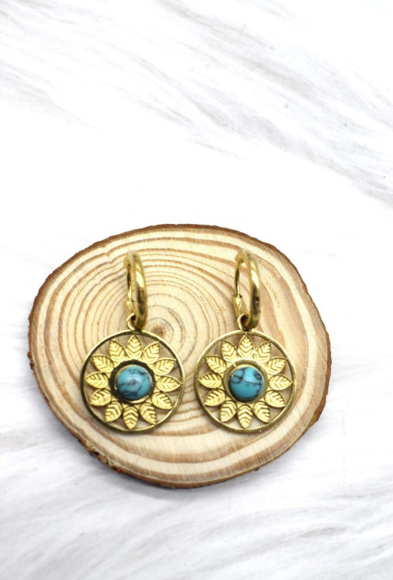 Grossiste Rouge Bonbons - BOUCLE D'OREILLE EN ACIER