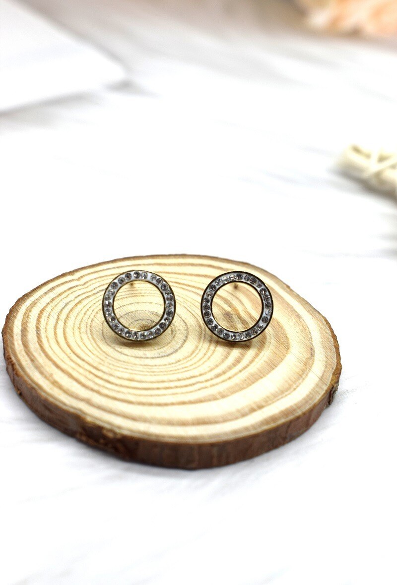 Grossiste Rouge Bonbons - BOUCLE D'OREILLE EN ACIER