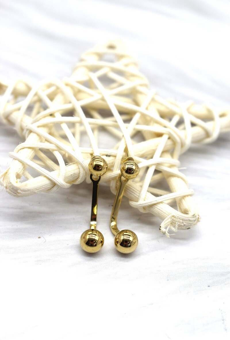 Grossiste Rouge Bonbons - BOUCLE D'OREILLE EN ACIER