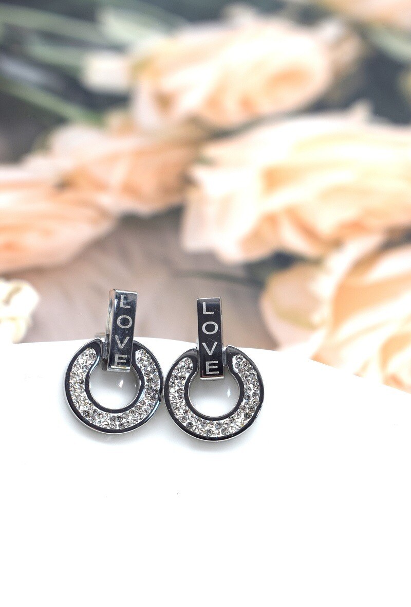 Grossiste Rouge Bonbons - BOUCLE D'OREILLE EN ACIER