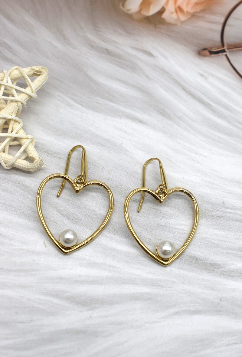 Grossiste Rouge Bonbons - BOUCLE D'OREILLE EN ACIER