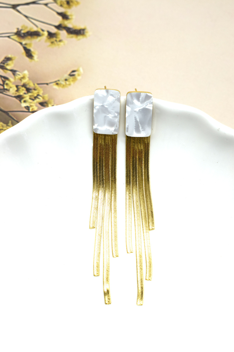 Mayorista Rouge Bonbons - Pendientes colgantes de acero inoxidable