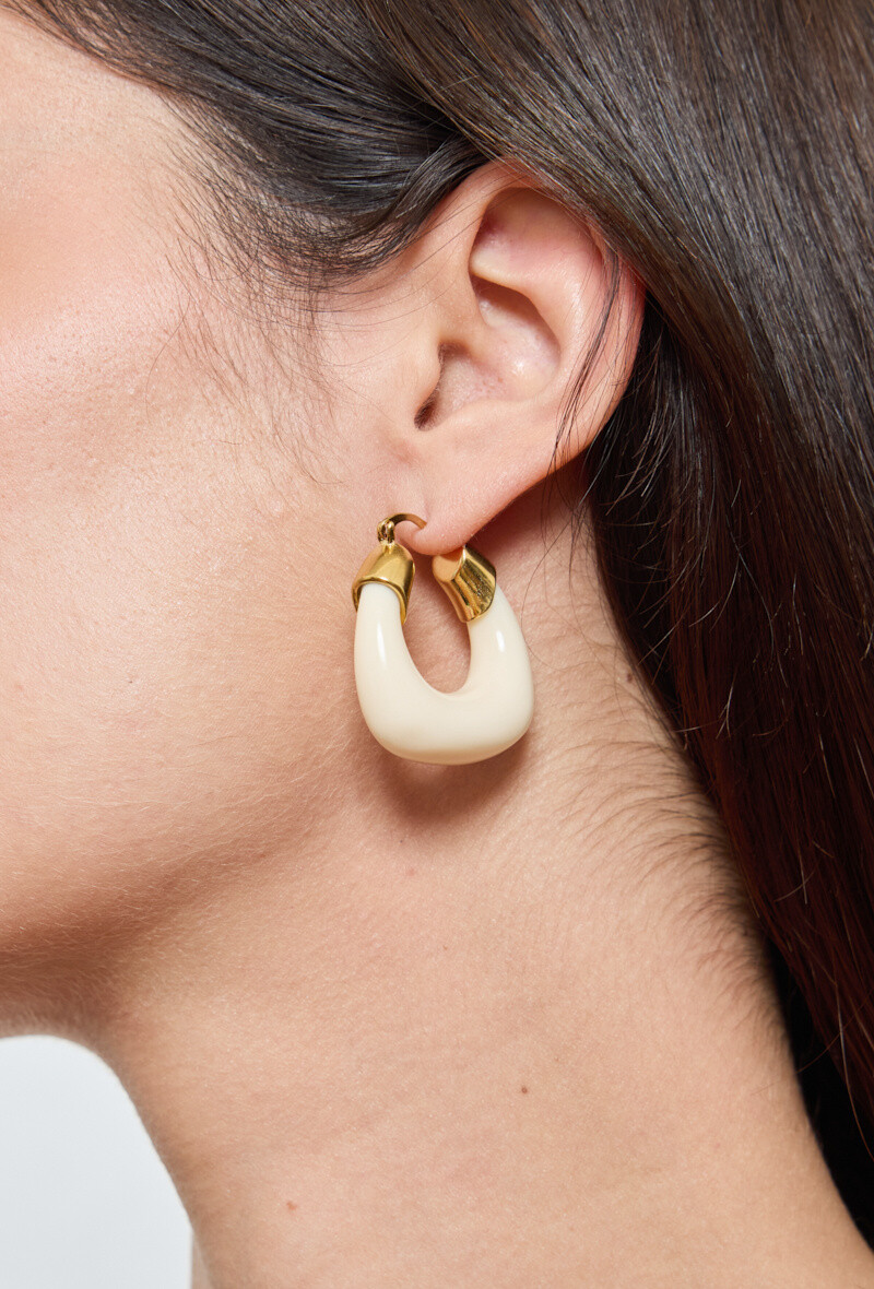Mayorista Rouge Bonbons - Pendientes cuadrados de acero inoxidable