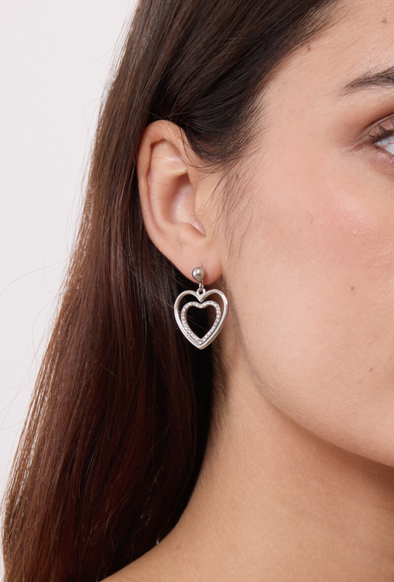 Wholesaler Rouge Bonbons - Stainless steel heart curls