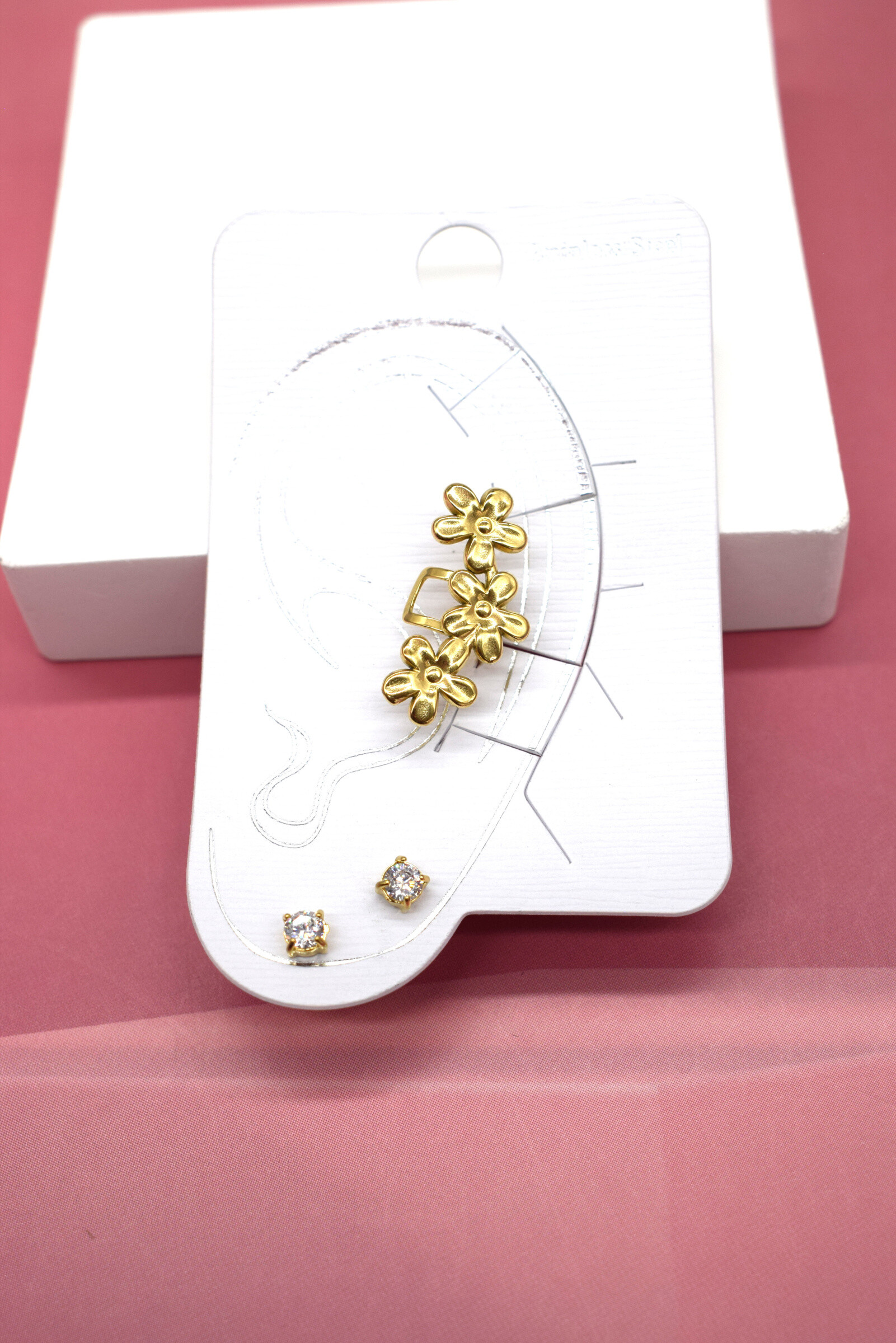 Wholesaler Rouge Bonbons - STAINLESS STEEL EARRINGS