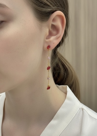 Wholesaler Rouge Bonbons - Stainless Steel Earrings Wholesaler Rouge Bonbons - Stainless Steel Earrings
