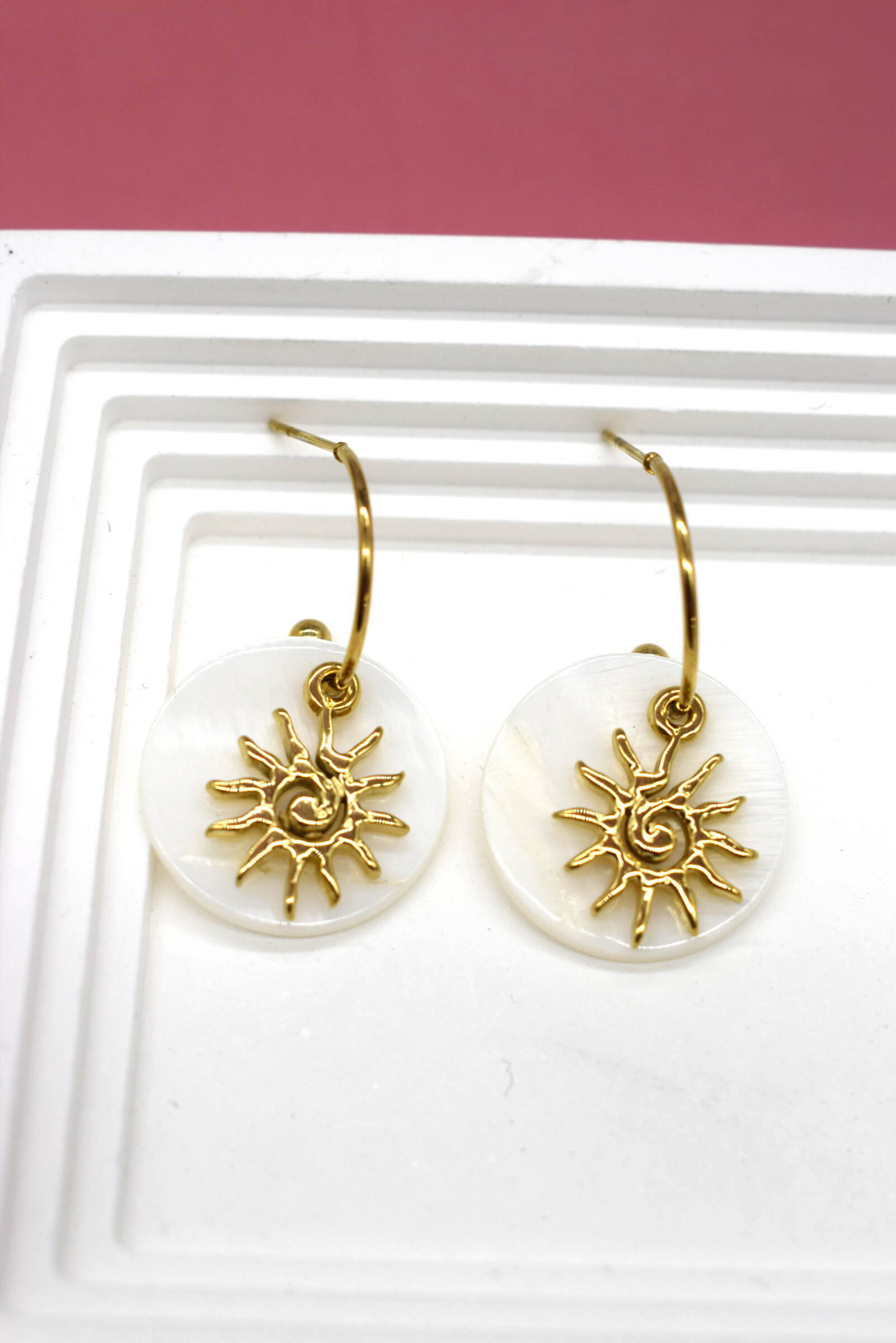 Mayorista Rouge Bonbons - PENDIENTES DE ACERO INOXIDABLE