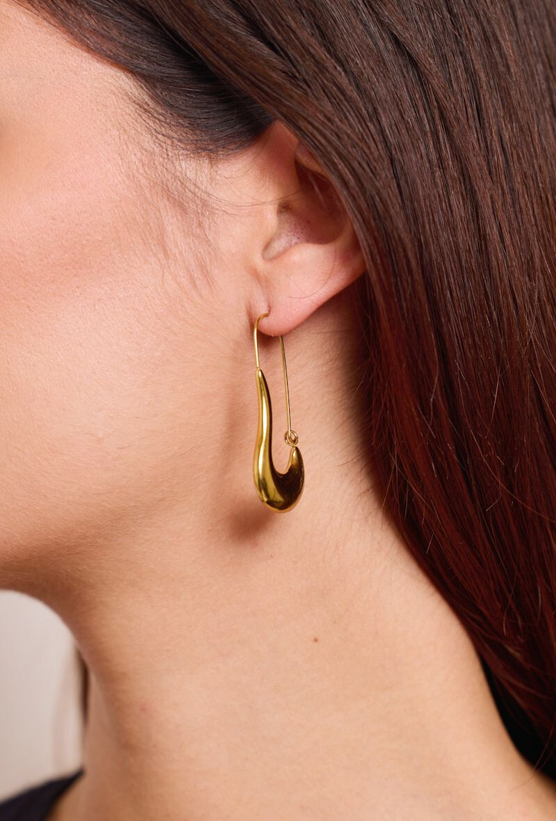 Wholesaler Rouge Bonbons - Irregular stainless steel earrings