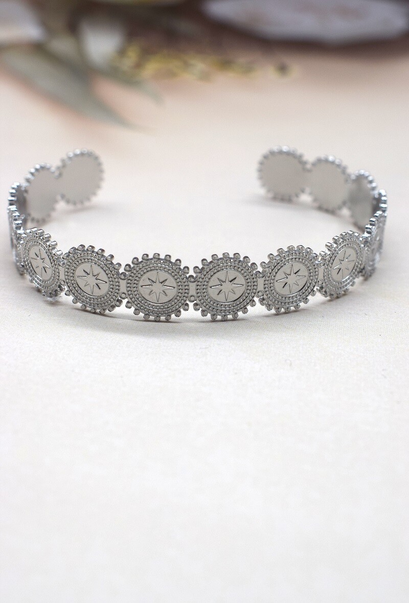 Grossiste Rouge Bonbons - BRACELET EN ACIER