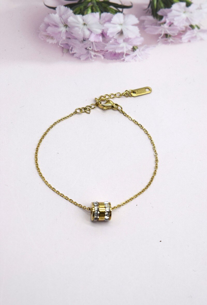 Grossiste Rouge Bonbons - BRACELET EN ACIER