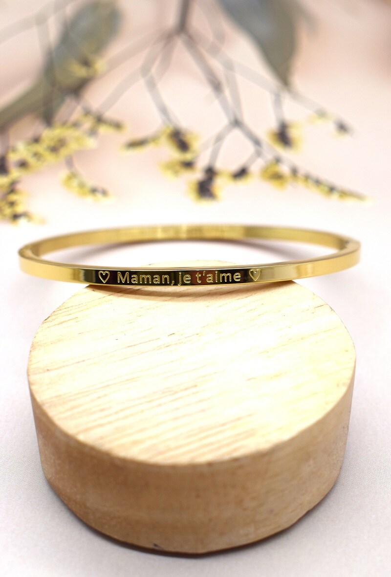 Grossiste Rouge Bonbons - BRACELET EN ACIER