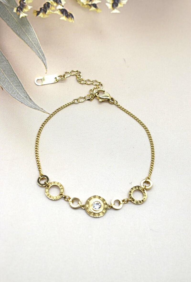 Grossiste Rouge Bonbons - BRACLET EN ACIER