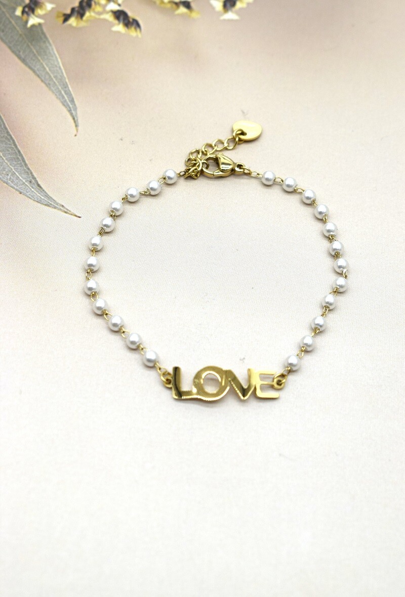 Grossiste Rouge Bonbons - BRACELET EN ACIER