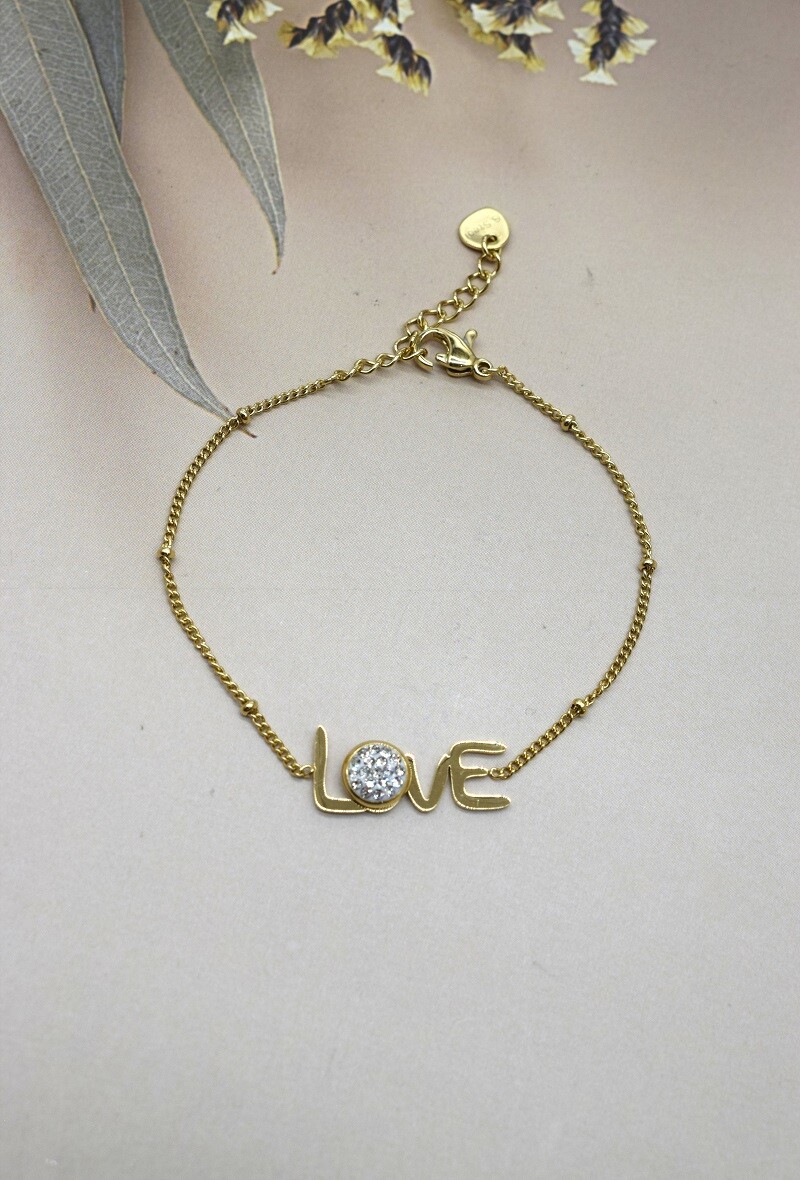 Grossiste Rouge Bonbons - BRACELET EN ACIER