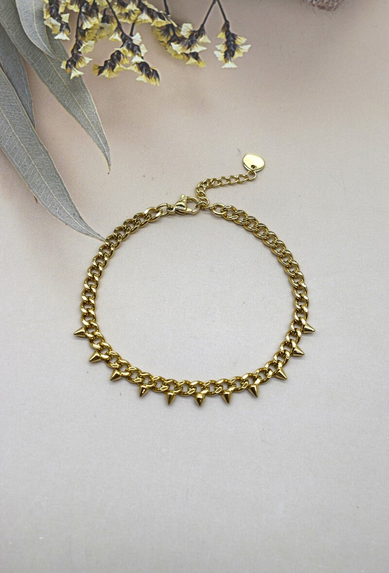Grossiste Rouge Bonbons - BRACELET EN ACIER