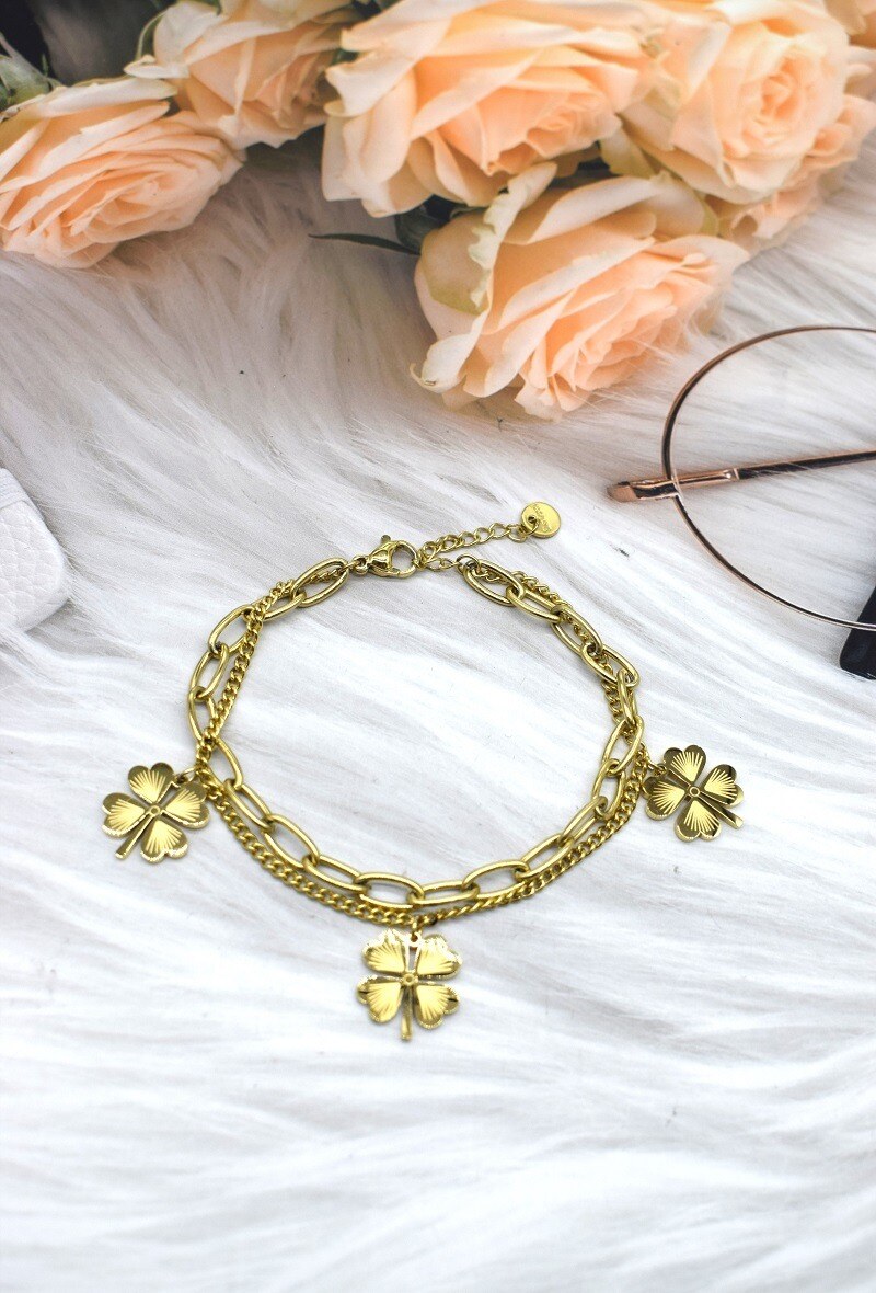 Grossiste Rouge Bonbons - BRACELET EN ACIER