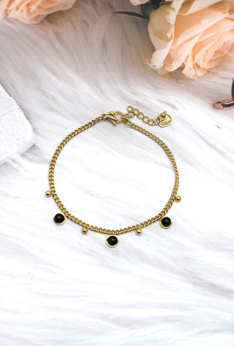 Grossiste Rouge Bonbons - BRACELET EN ACIER