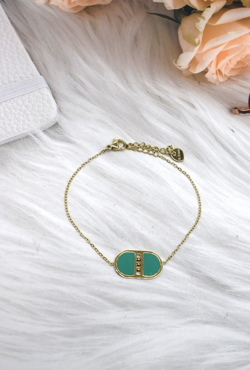 Grossiste Rouge Bonbons - BRACELET EN ACIER