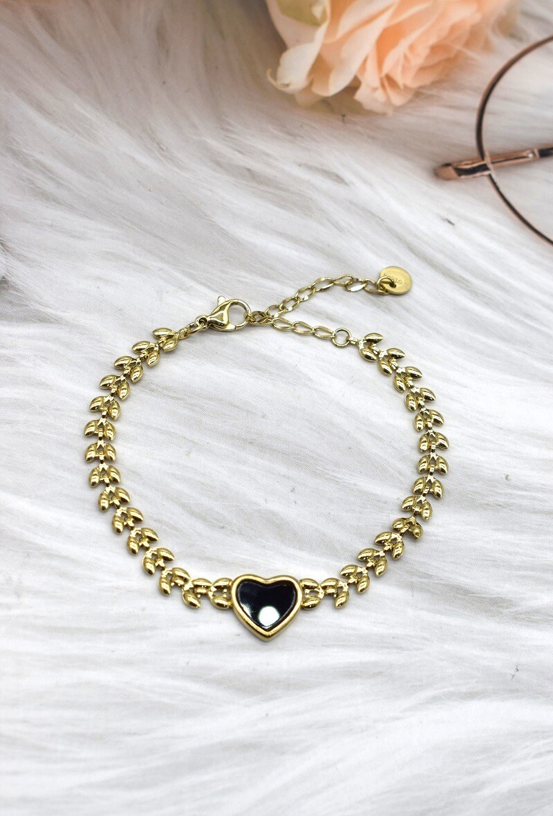 Grossiste Rouge Bonbons - BRACELET EN ACIER