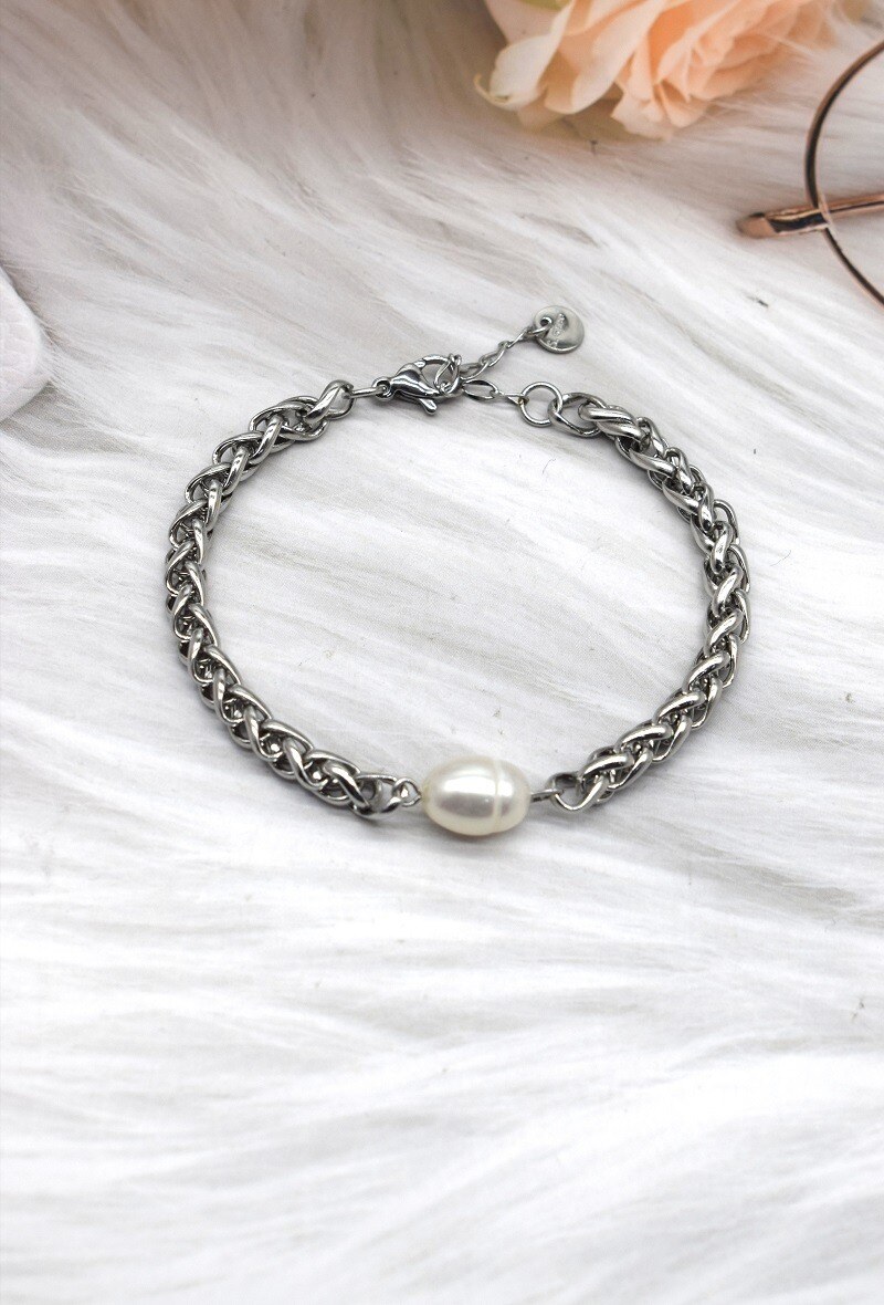 Grossiste Rouge Bonbons - BRACELET EN ACIER
