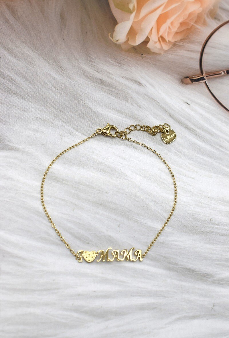 Grossiste Rouge Bonbons - BRACELET EN ACIER