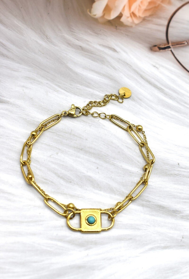 Grossiste Rouge Bonbons - BRACELET EN ACIER