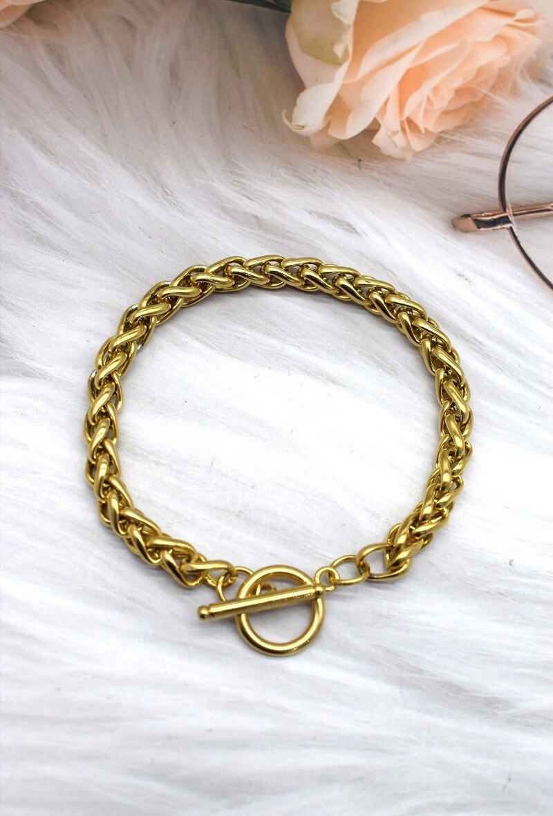 Grossiste Rouge Bonbons - BRACELET EN ACIER