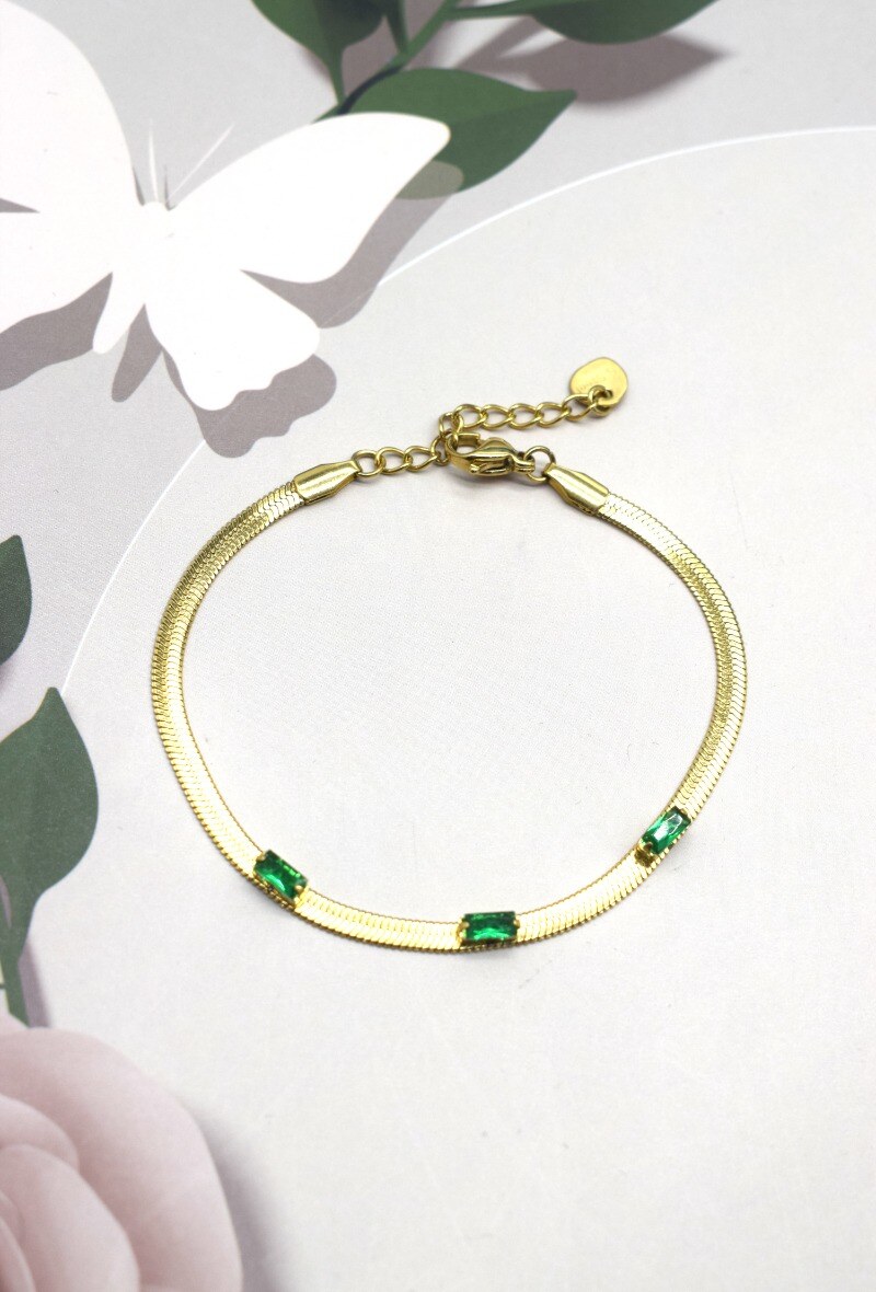 Grossiste Rouge Bonbons - Bracelet en acier