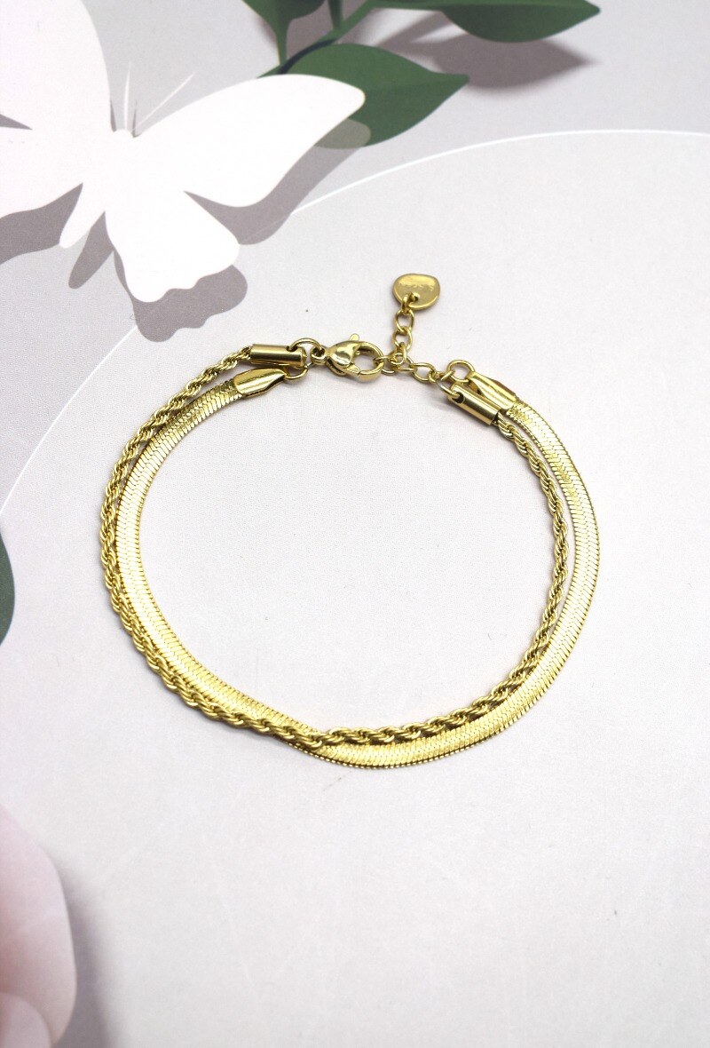 Grossiste Rouge Bonbons - Bracelet en acier
