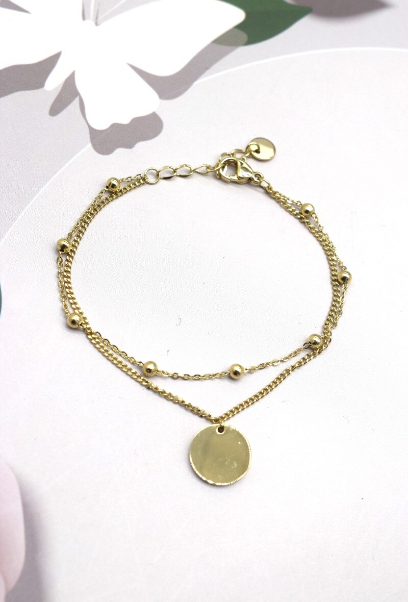 Grossiste Rouge Bonbons - Bracelet en acier