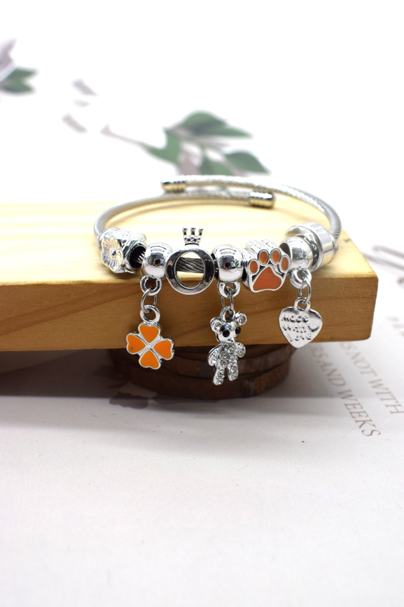 Wholesaler Rouge Bonbons - Charm embellished bracelet