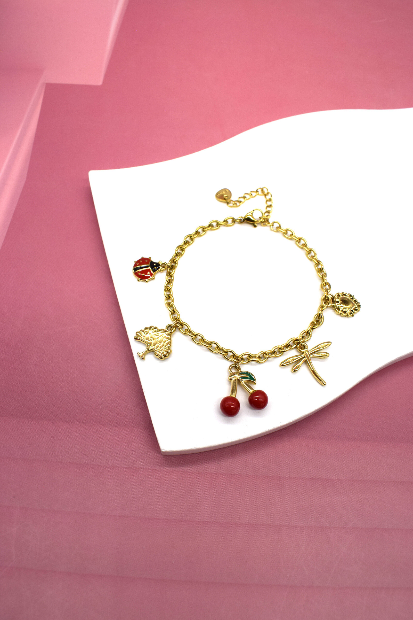 Grossista Rouge Bonbons - BRACCIALE IN ACCIAIO INOSSIDABILE