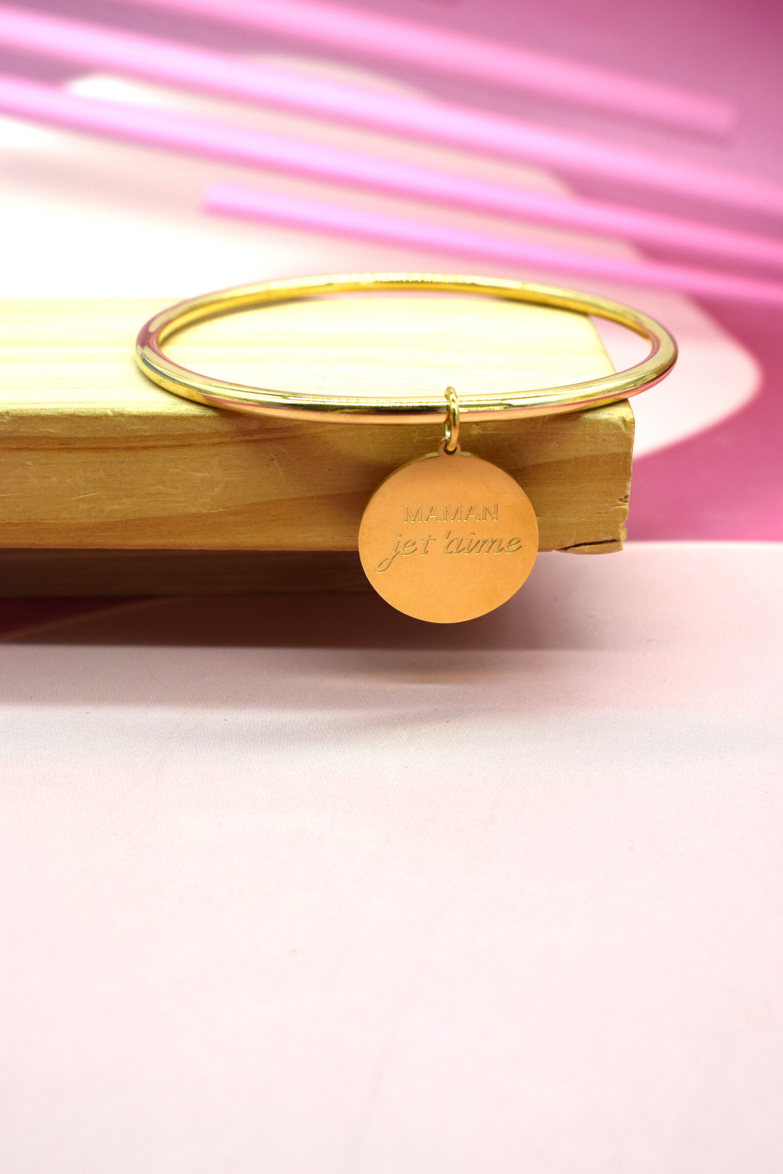 Großhändler Rouge Bonbons - Edelstahlstangenarmband