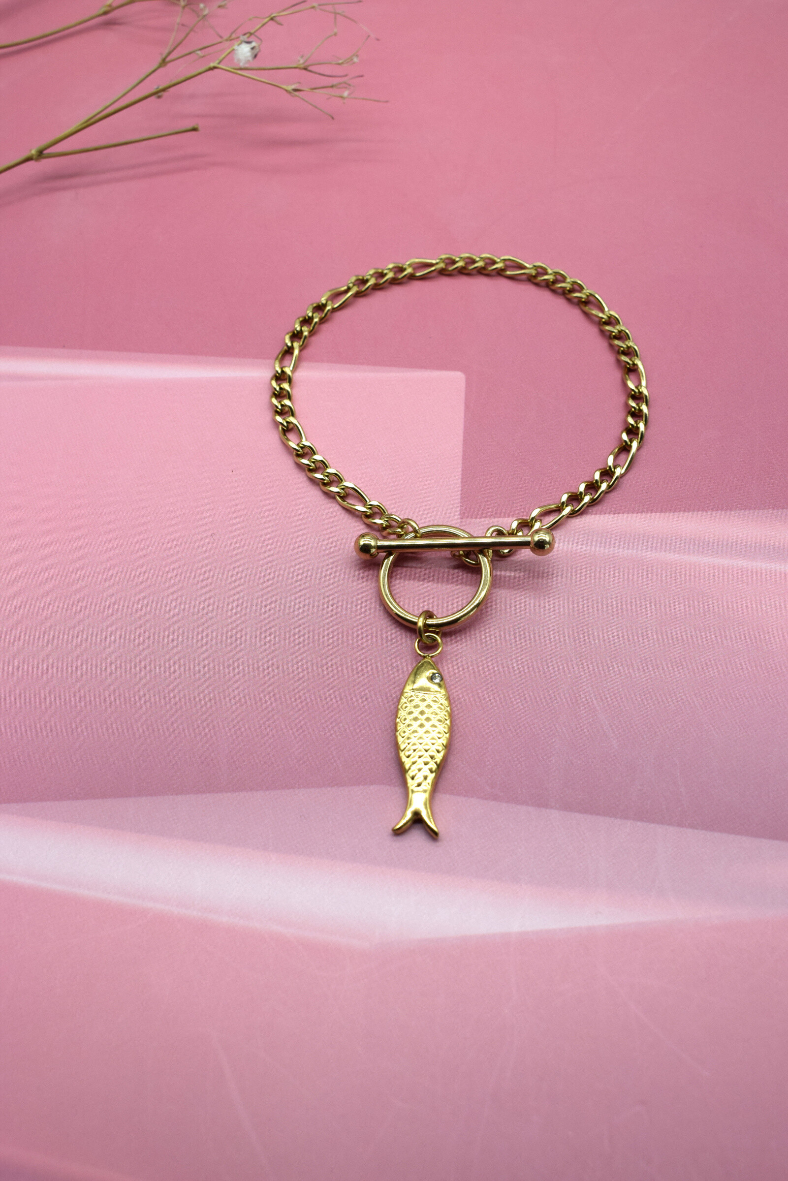 Wholesaler Rouge Bonbons - Stainless steel fish bracelet