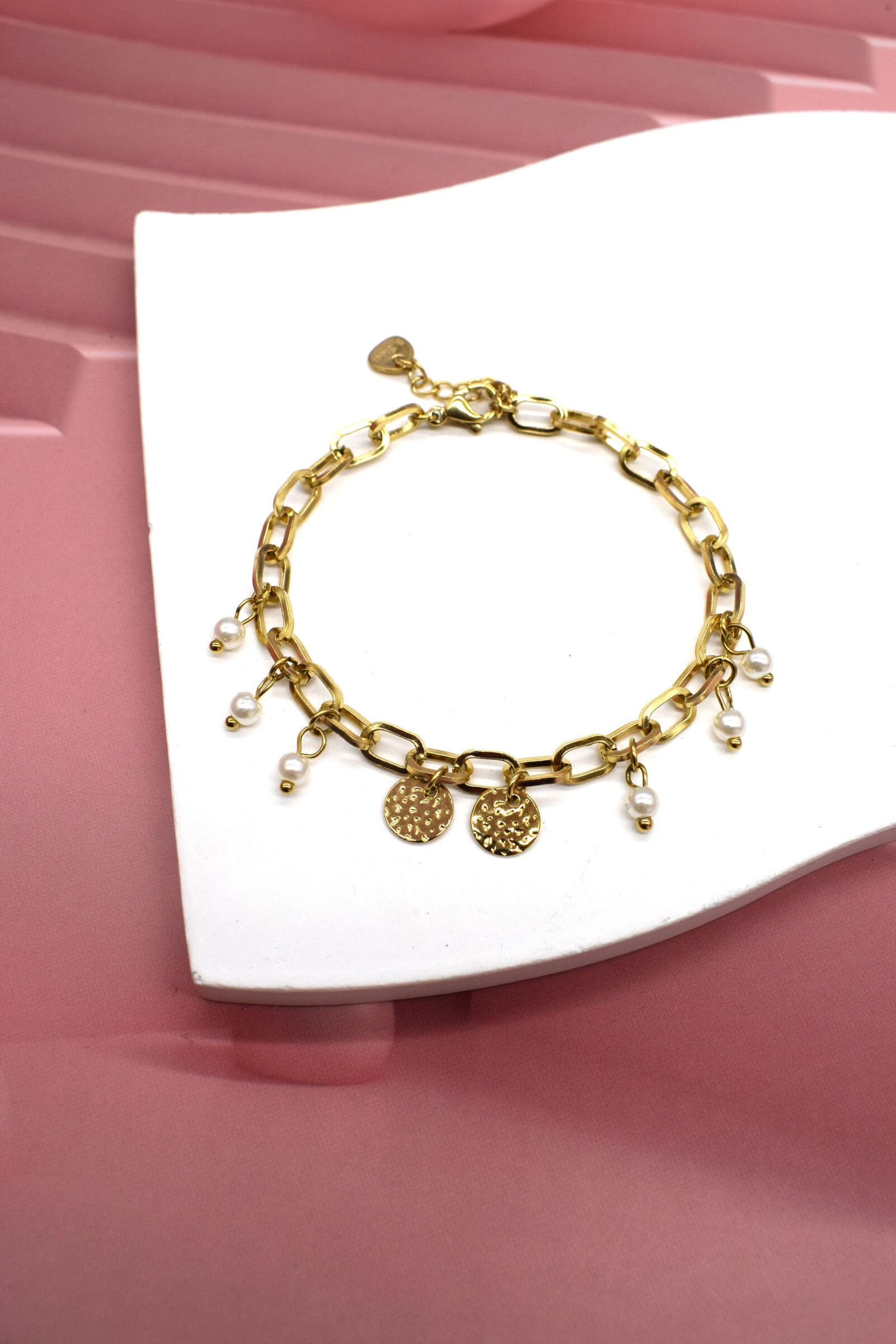 Grossista Rouge Bonbons - BRACCIALE IN ACCIAIO INOSSIDABILE