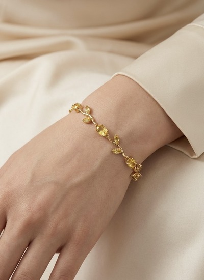 Wholesaler Rouge Bonbons - TULIP STAINLESS STEEL BRACELET Wholesaler Rouge Bonbons - TULIP STAINLESS STEEL BRACELET