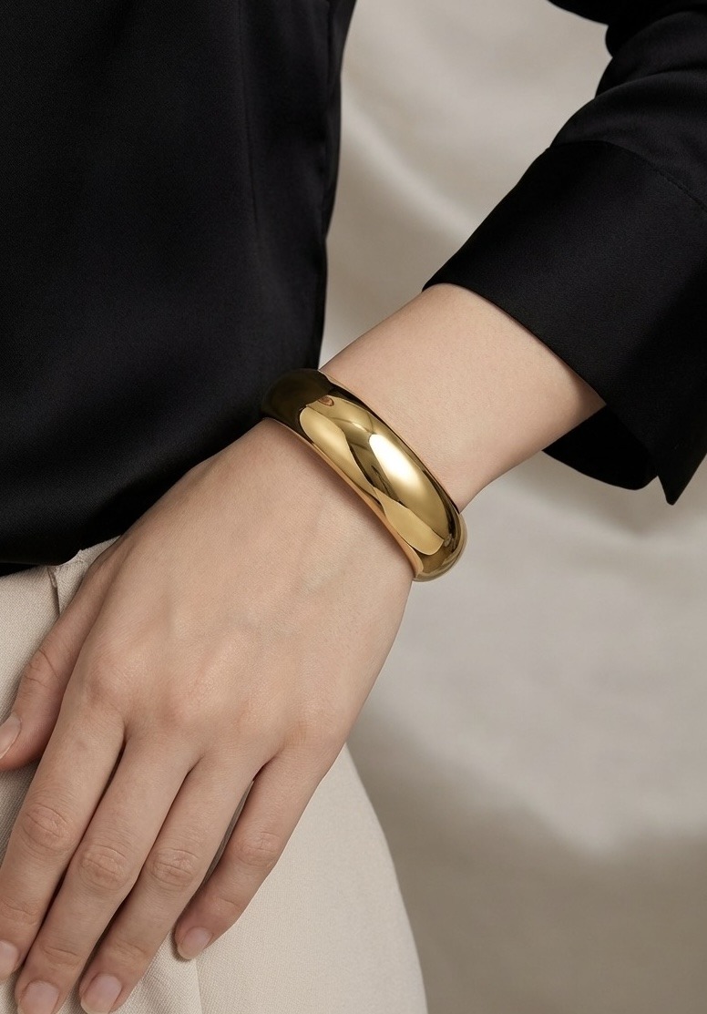 Grossista Rouge Bonbons - BRACCIALE RIGIDO IN ACCIAIO INOX