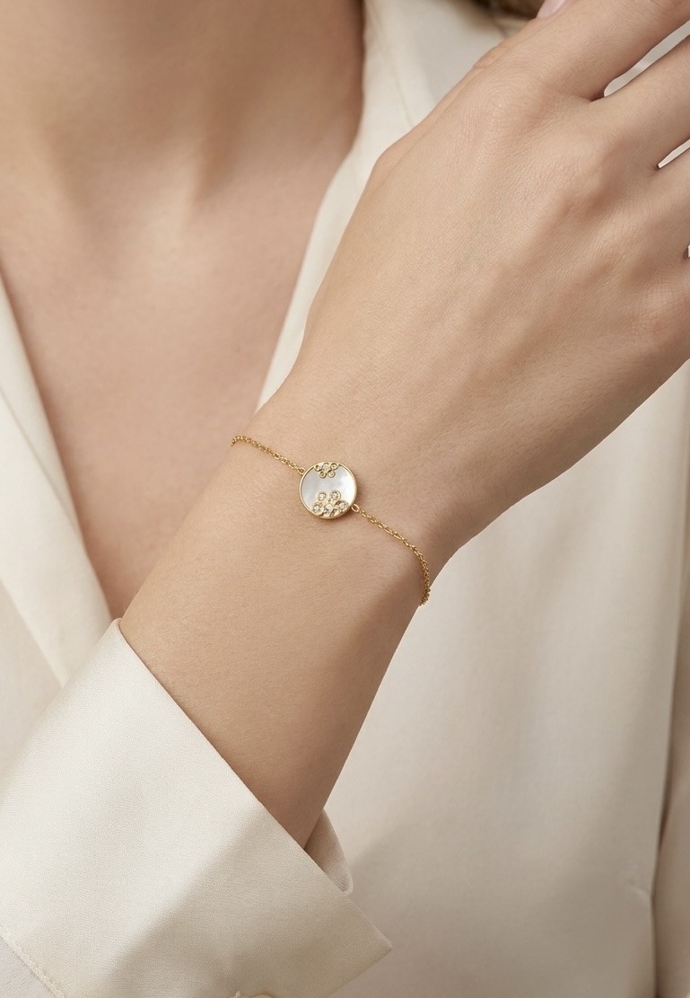 Großhändler Rouge Bonbons - KREISARMBAND AUS EDELSTAHL