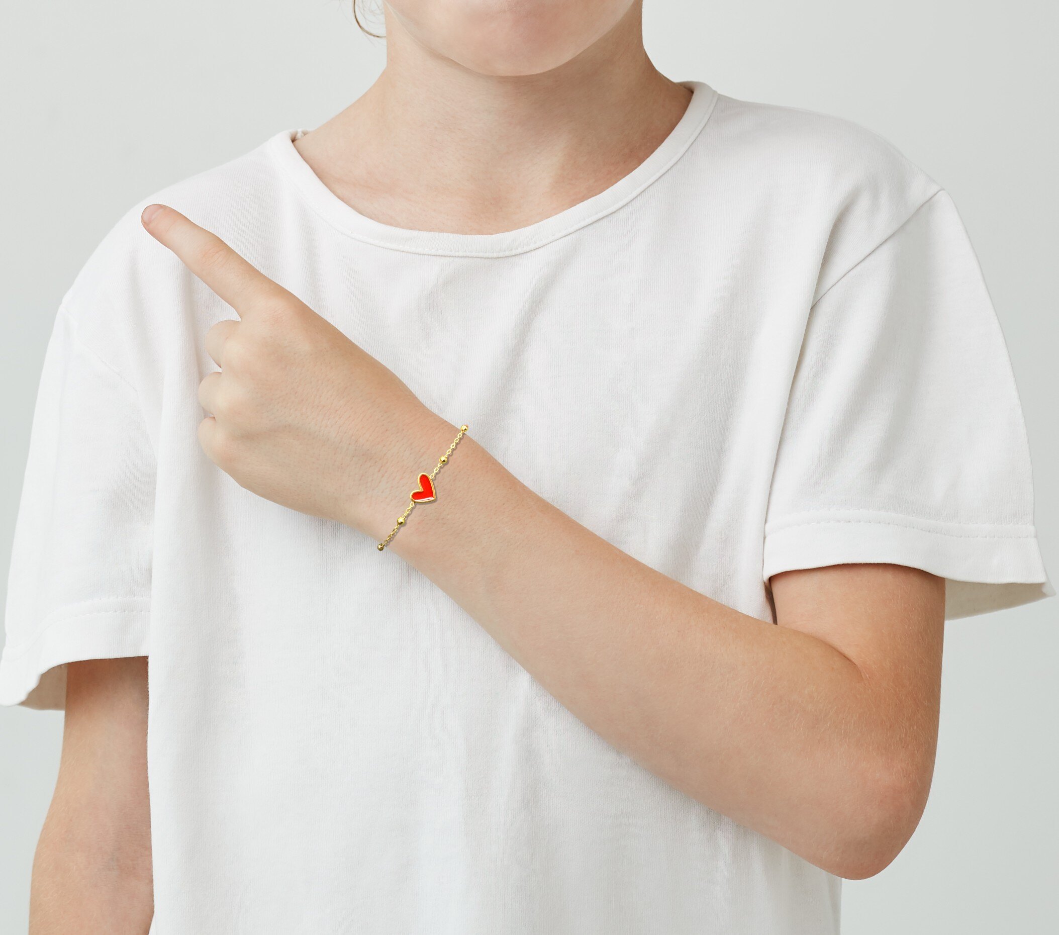 Wholesaler Rouge Bonbons - Kids' Stainless Steel Bracelet